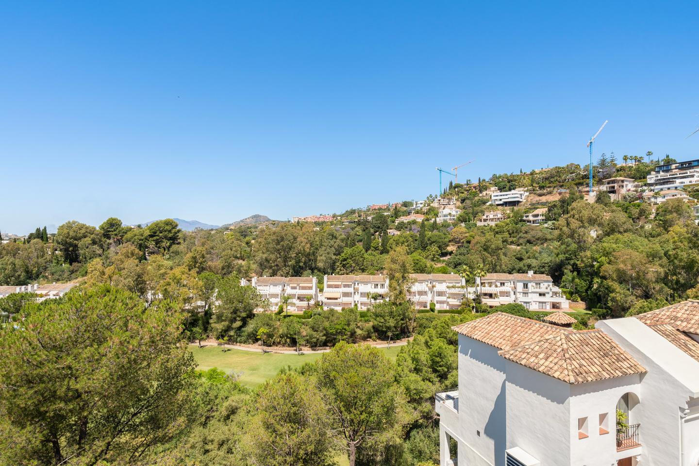 View over the golf course, La Quinta Retreat