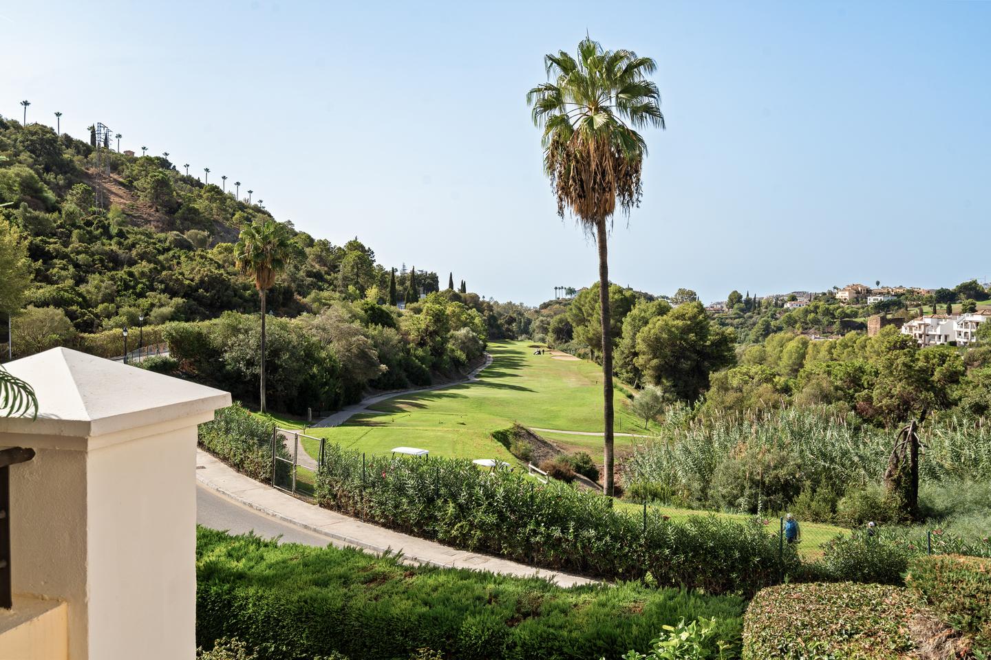 View over the golf course, Los Arqueros Golf Apartment