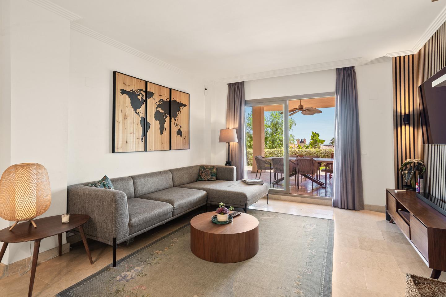 Living room, Benahavís Sea View Apartment