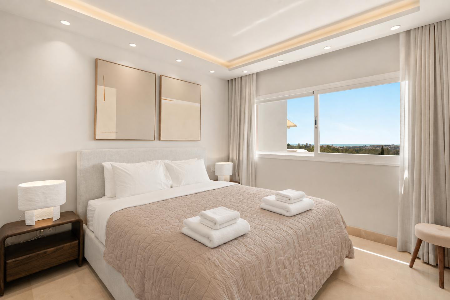 Bedroom, Golf Valley Penthouse